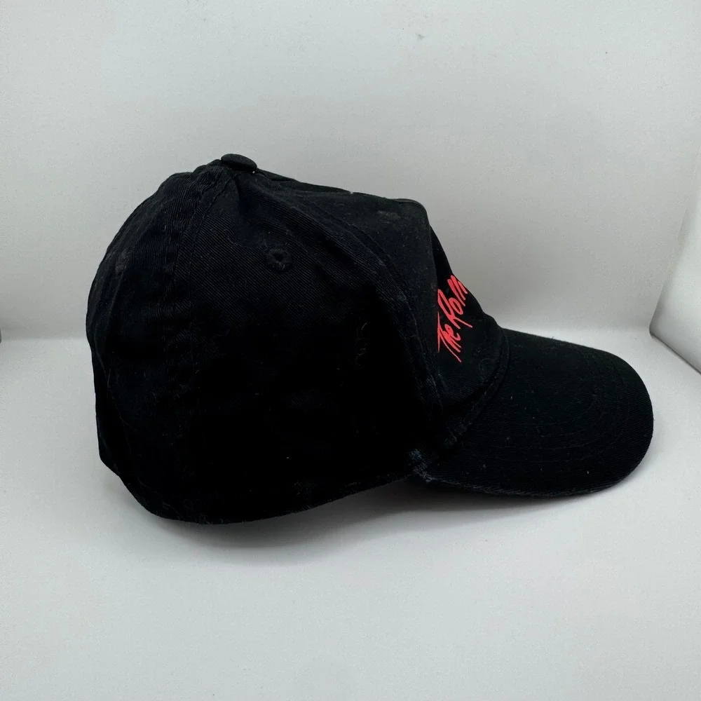 H&M Rolling Stones Baseball Cap Kids 8/14 Black Red Good Snapback Hat